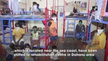 Cyclone Nisarga: People living near sea shifted to rehabilitation centre in Dahanu area