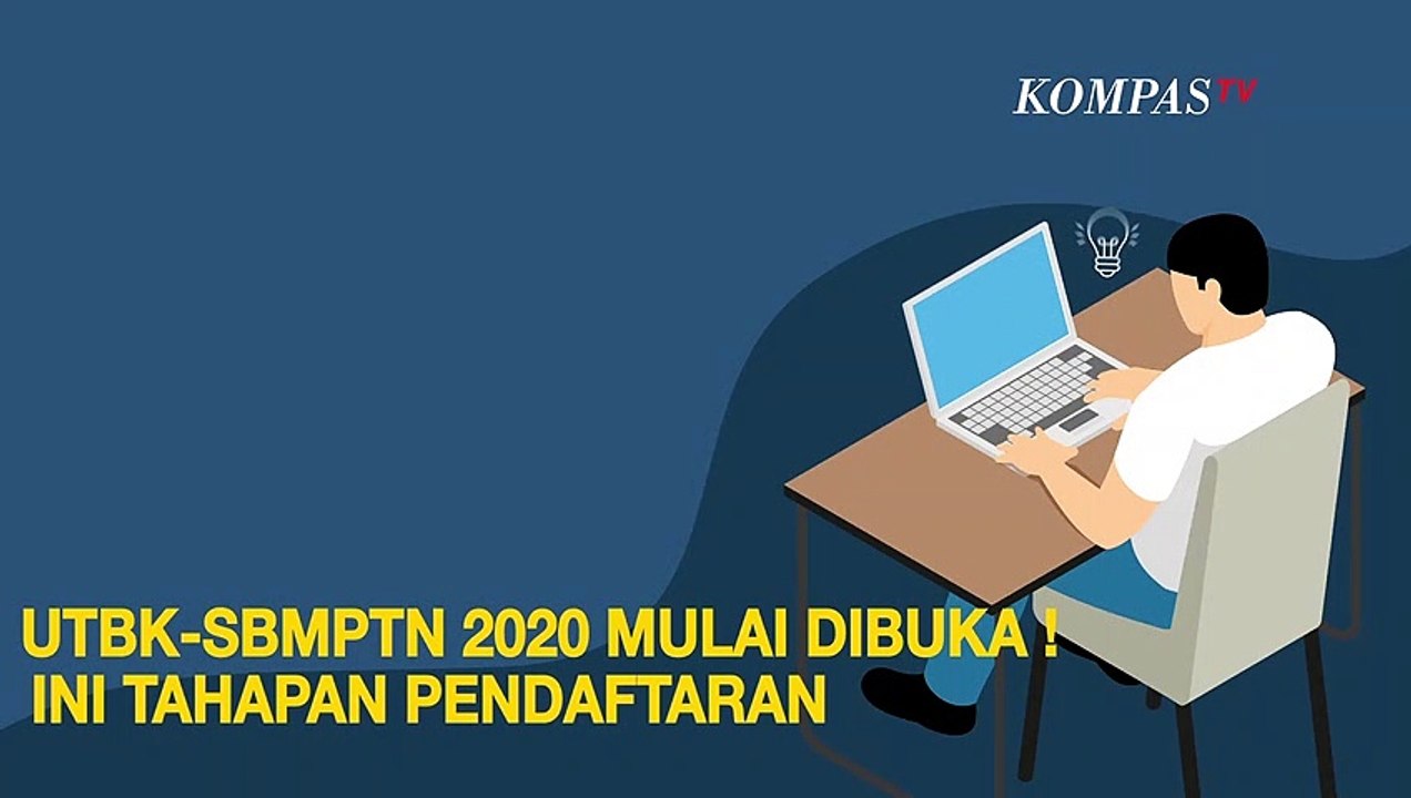[INFOGRAFIS] Simak Tahapan Pendaftaran UTBK-SBMPTN 2020