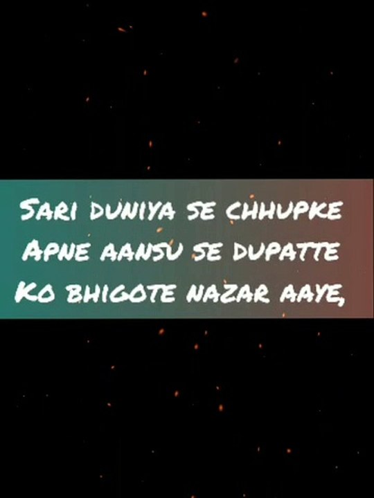 Sad poetry
