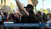 Protests in Phoenix for sixth straight night