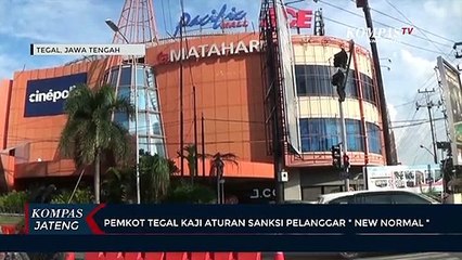 Pemkot Tegal Kaji Aturan Sanksi Pelanggar New Normal
