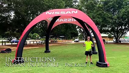 Setup Instructions for Nissan Inflatables