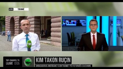 Kim takon Ruçin/ Ambasadorja amerikane vijon takimet për reformën zgjedhore