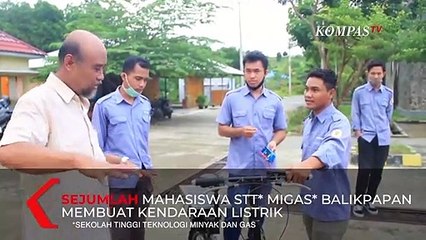 Produktif di Tengah Pandemi, Mahasiswa Teknik Buat Kendaraan Listrik.