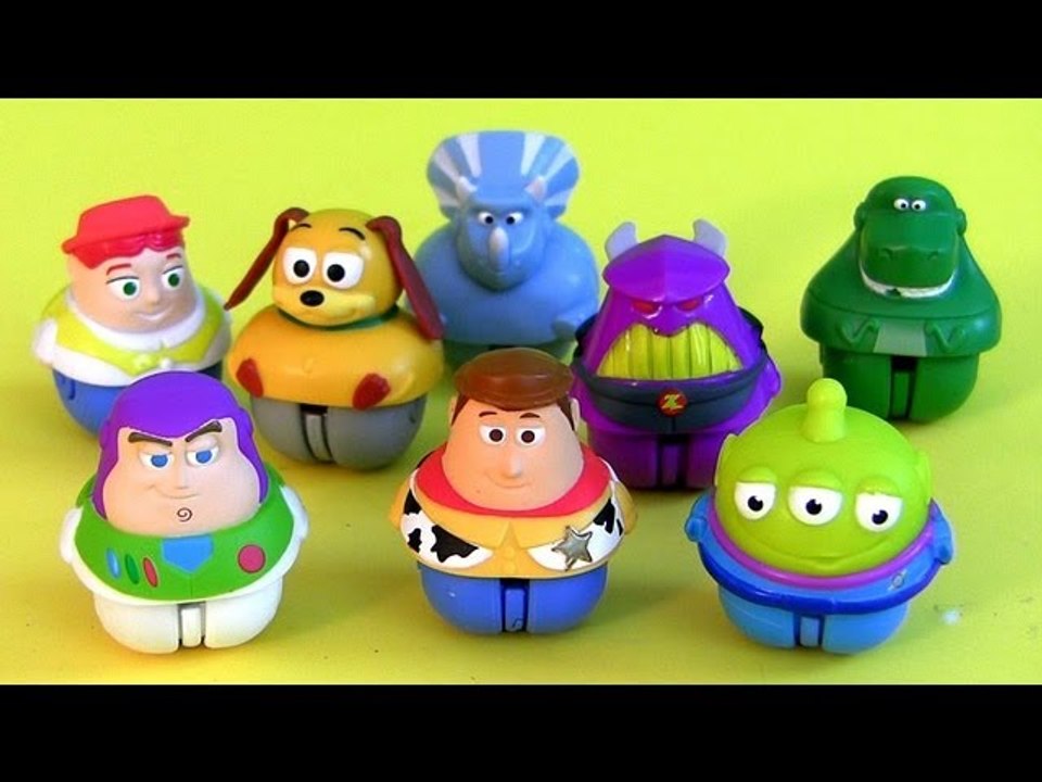 Toy Story 3 Zing Ems Sunnyside Daycare 8pack Buzz Lightyear, Woody