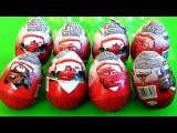 CARS 2 Surprise Eggs Disney Pixar Lightning McQueen Mater by Funtoys Awesome Disney Toy Review