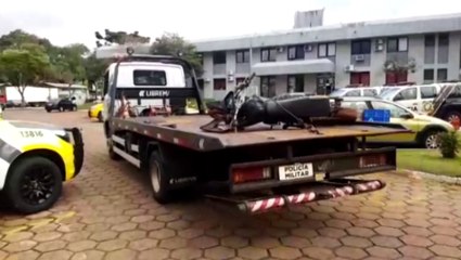 Descargar video: ROCAM localiza em Espigão Azul motocicleta furtada em Cafelândia