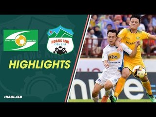 Highlights | SL. Nghệ An (3 - 1) HA. Gia Lai |  HAGL mất điểm tại SVĐ Vinh | HAGL Media