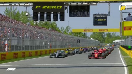 انطلاقة مثالية لهاميلتون في حلبة كندا رغم تقدم ثنائي فيراري في نقطة الانطلاق