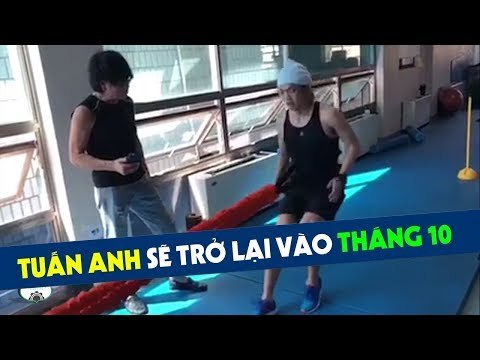 Tiền vệ Nguyễn Tuấn Anh đã bắt đầu trở lại tập luyện với bóng | HAGL Media