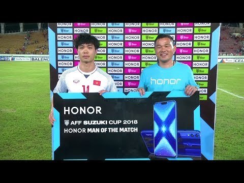 Công Phượng được bình chọn là cầu thủ xuất sắc nhất trận ra quân gặp ĐT Lào | HAGL Media