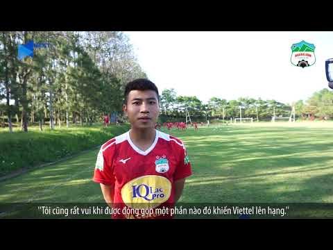 Quyết tâm bảo vệ ngôi vương, các cầu thủ trụ cột và HLV nói gì? | HAGL Media