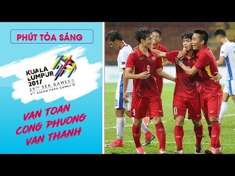 Xem Công Phượng, Văn Toàn, Văn Thanh đã từng ''xé lưới'' Philippines như thế nào? | HAGL Media