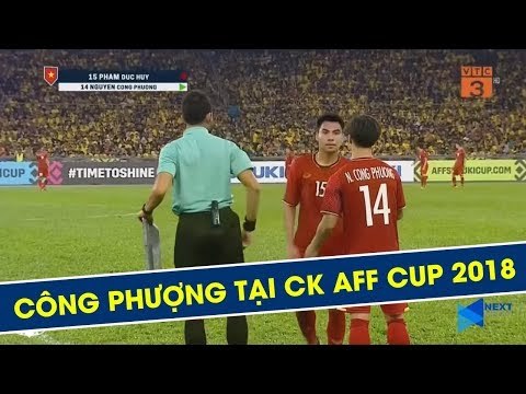 Nỗ lực đi bóng của Công Phượng khi được trao cơ hội vào sân trận CK lượt đi AFF CUP 2018