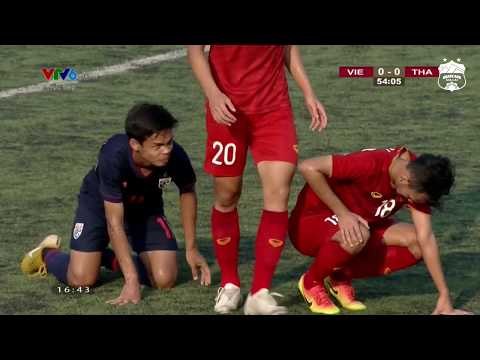 Hòa Thái Lan, U22 Việt Nam thẳng tiến vào bán kết U22 Đông Nam Á 2019| HAGL Media