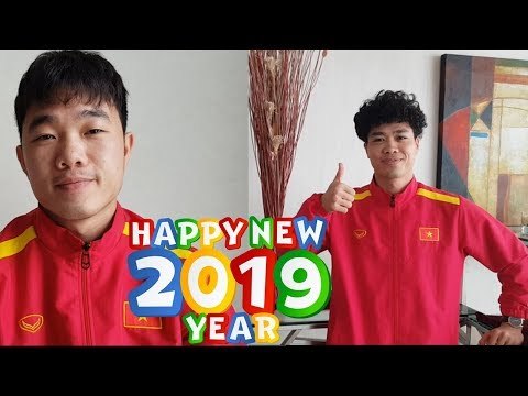 Rộn ràng lời chúc năm mới của Xuân Trường, Công Phượng cùng ĐTVN | HAGL Media