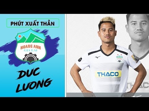 Hậu vệ cánh trái Lê Đức Lương và màn trình diễn tích cực trong trận đấu với Than Quảng Ninh