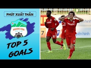 5 siêu phẩm của Hoàng Anh Gia Lai sau 8 vòng đấu V-league 2019 | HAGL FC