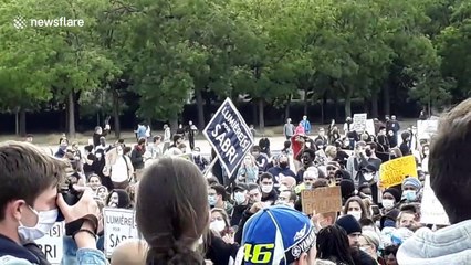 Parisians march for Black Lives Matter in wake of George Floyd's death