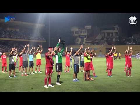 Trọn vẹn khoảnh khắc những phút bù giờ không có trên truyền hình của HN và HAGL | HAGL Media