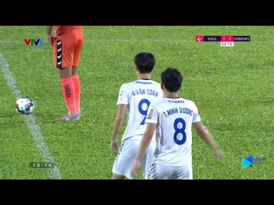 GOAL! Minh Vương dứt điểm gọn gàng, ghi bàn mở tỉ số cho HAGL trước SHB Đà Nẵng | HAGL Media
