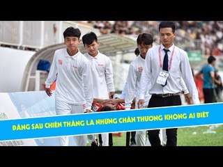 Xúc động: Đằng sau chiến thắng là những chấn thương, đau đớn không ai biết đến của cầu thủ HAGL