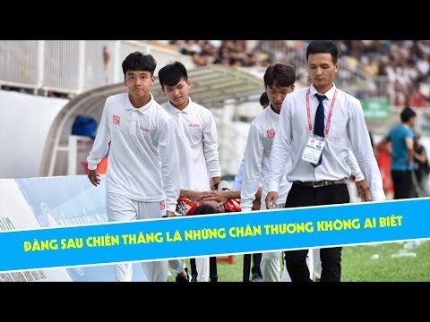 Xúc động: Đằng sau chiến thắng là những chấn thương, đau đớn không ai biết đến của cầu thủ HAGL