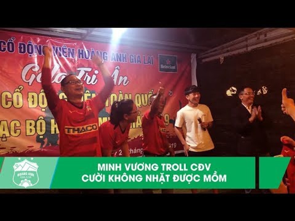 Minh Vương "troll" CĐV Hoàng Anh Gia Lai và cái kết "không nhặt được mồm" | HAGL Media