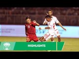 Highlights | U22 Việt Nam - U22 UAE | Triệu Việt Hưng và đồng đội chia điểm kịch tính | HAGL Media