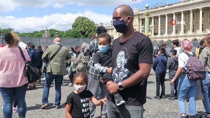 Fransa’da Floyd cinayeti protesto edildi