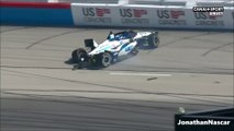 Sato crash Texas 2020 IndyCar Qualifying
