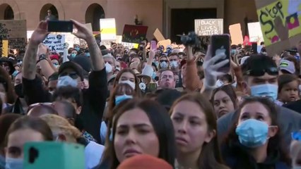 감염 우려 속 유럽·호주 곳곳서 '흑인 사망' 규탄 집회 / YTN
