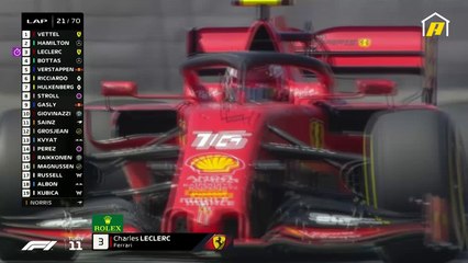 منافسة ثلاثية شرسة بين فيتيل وهاميلتون ولوكلير.. سباق رائع