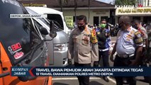 Travel Bawa Pemudik Arah Jakarta Ditindak Tegas
