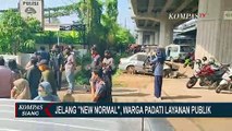 Jelang New Normal, Antre Perpanjang SIM Membeludak, Tanpa Jaga Jarak