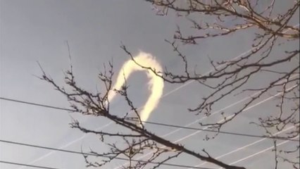Un des nuages les plus rares au monde observé en Crète