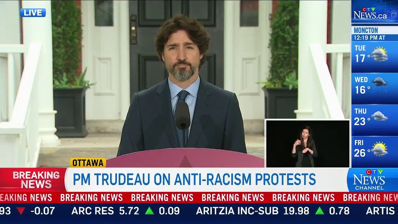 Manifestations aux Etats-Unis: Interrogé sur Donald Trump, le Premier ministre canadien Justin Trudeau est resté sans voix pendant plus de 20 secondes - VIDEO