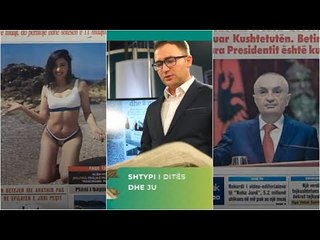 Report TV - "Shtypi i Ditës dhe Ju", ja çfarë shkruajnë gazetat për sot e shtune  30 maj 2020
