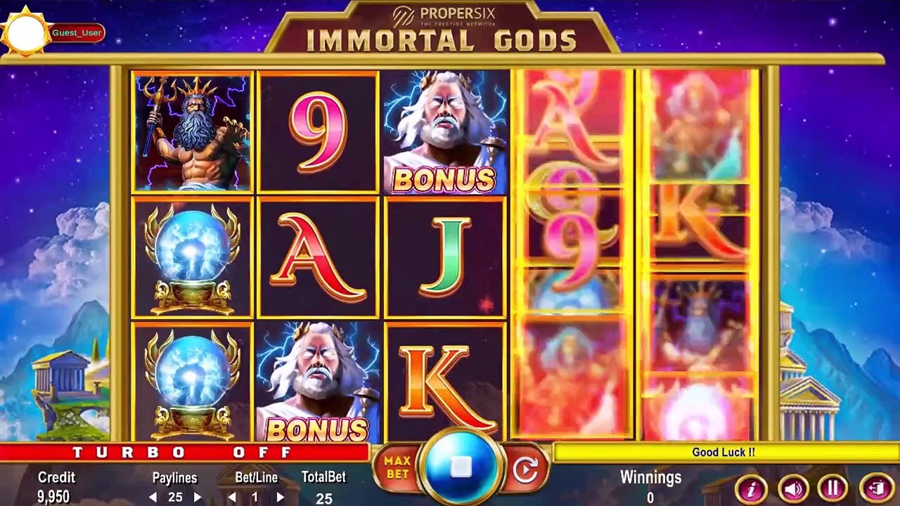 Big TOP UP Bonus WIN  Multiplier BONUS SLOTS ! Immortal Slots