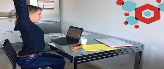 Installation en télétravail sans matériel et pauses actives