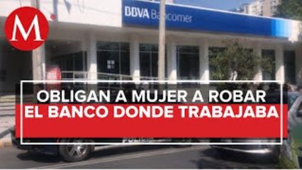 Colocan explosivos a empleada para robar banco en la GAM; FGJ investiga
