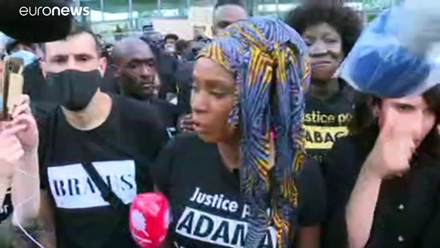 Solidarität mit Adam Traoré: 20.000 bei Protest gegen Rassismus in Paris