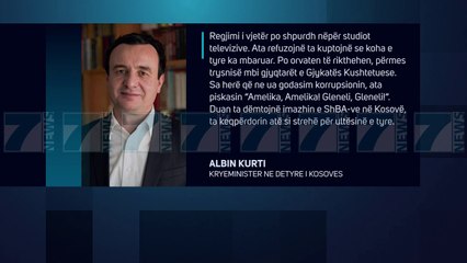 PERPLASJA MES KURTIT E THAÇIT, KRYEMINISTRI IRONIZON PRESIDENTIN - News, Lajme - Kanali 7