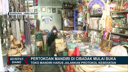 Ada PSBB Proporsional, Toko-Toko di Cibadak Mulai Buka