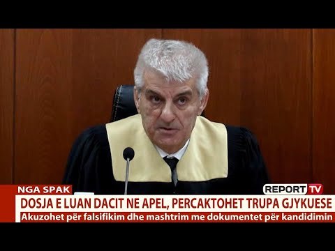 Gënjeu për të shkuarën, SPAK nisi hetimet, përcaktohet trupa për dosjen e Luan Dacit në Apel