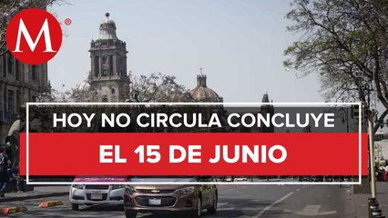El programa Hoy No Circula por la Fase 3 del coronavirus