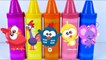 Galinha Pintadinha Mini Crayons Toys Surprises Best Video for Children