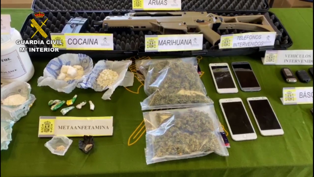 Guardia Civil desarticula en Pozoblanco un grupo delictivo dedicado al tráfico de drogas