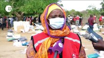 Red cross' donations in Tana river