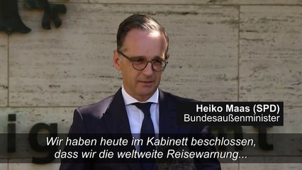 Reisewarnung für EU-Staaten fällt ab 15. Juni